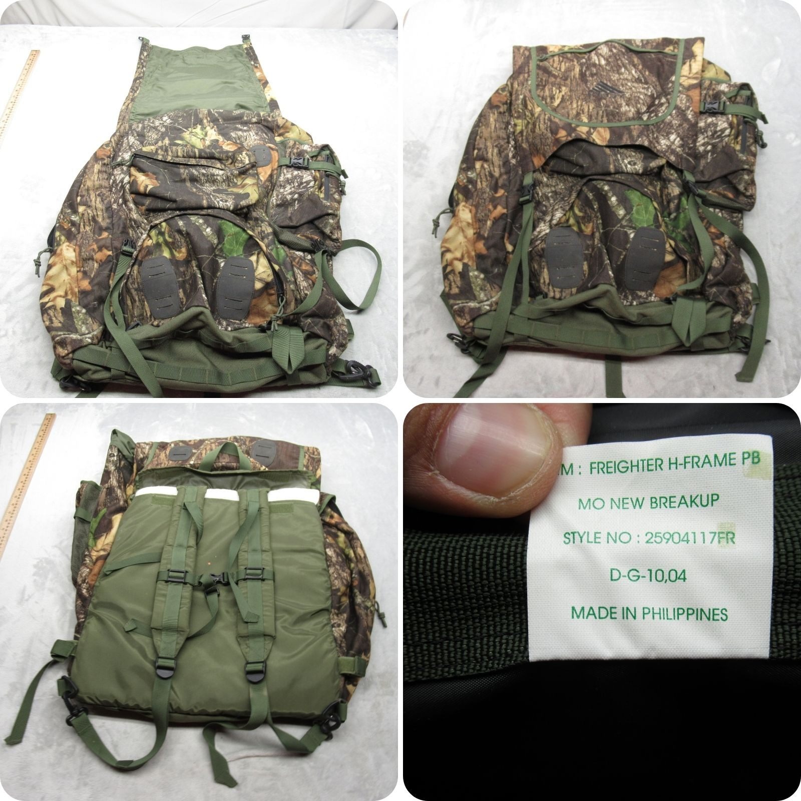 Kelty Backpack Freighter H Frame Green Mossy Oak Camo New Breakup Hunting Pack